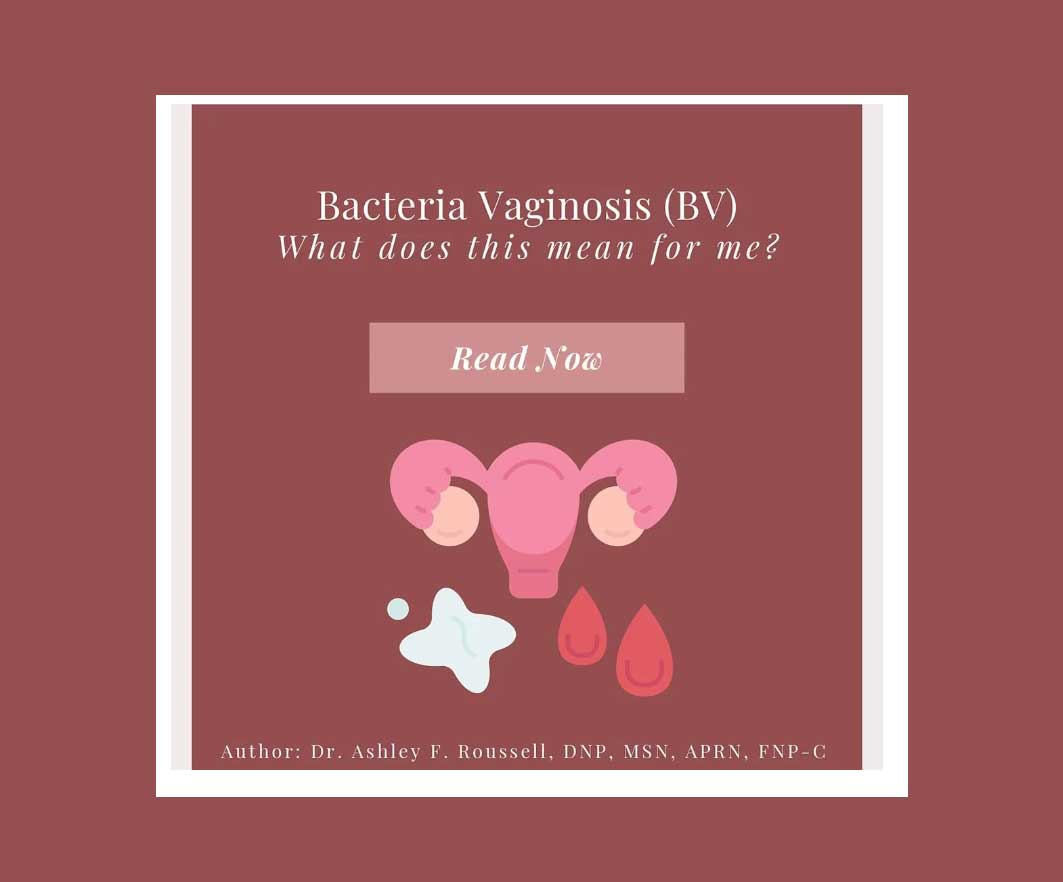 Bacterial Vaginosis tips from a nurse